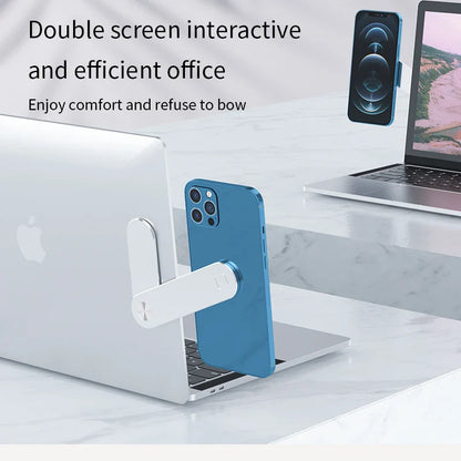 Magnetic Laptop Phone Holder - Wholesalus