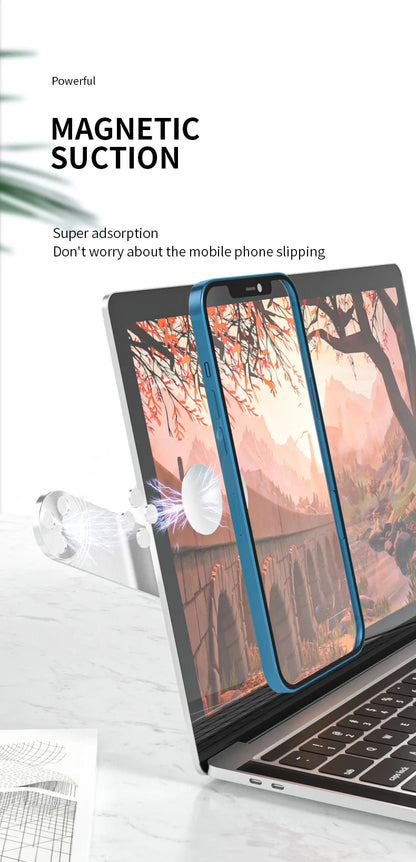 Magnetic Laptop Phone Holder - Wholesalus