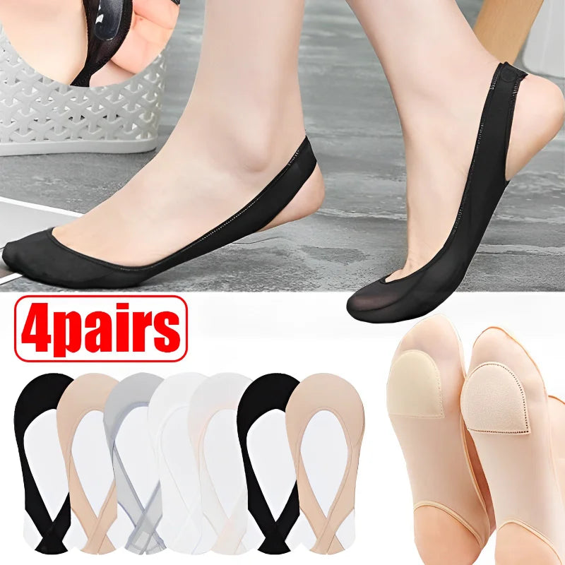 Ultrathin Invisible Half-Palm Socks - Wholesalus