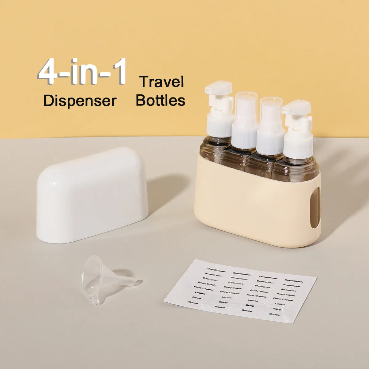 Portable Travel Spray Bottle Set - Wholesalus