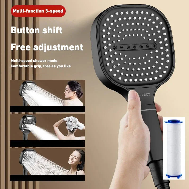 High Pressure Large Panel Hand Shower - Wholesalus