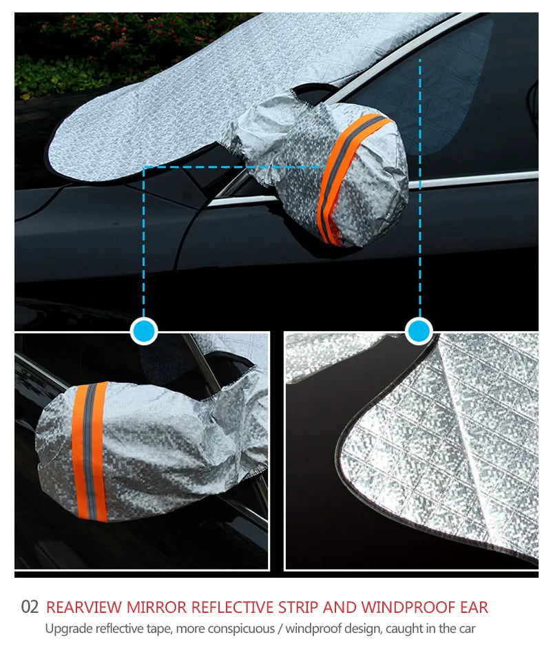 Car Windshield Snow and Sun Cover - Wholesalus