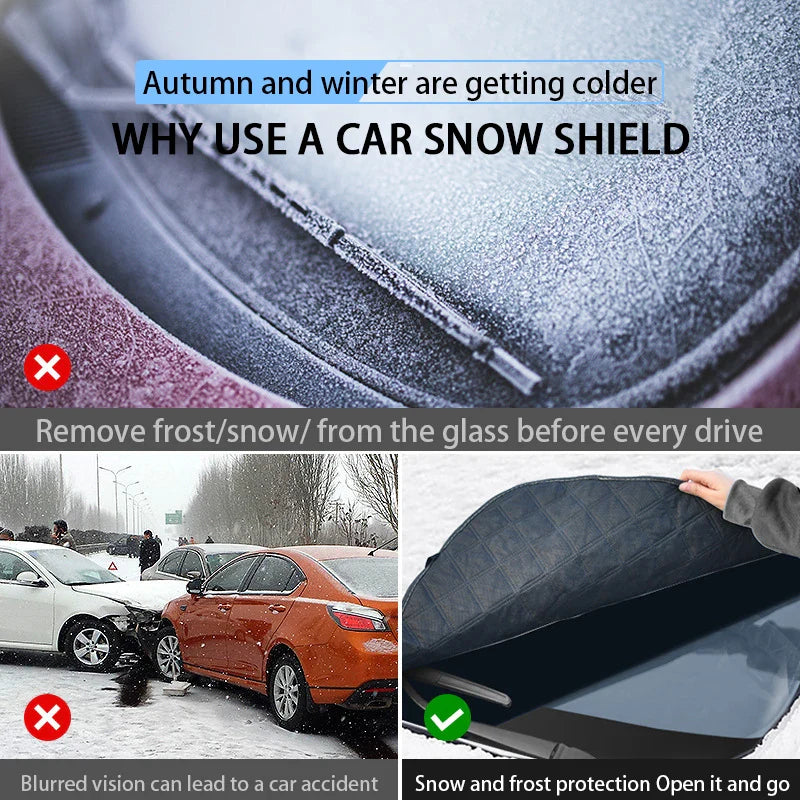 Car Windshield Snow and Sun Cover - Wholesalus