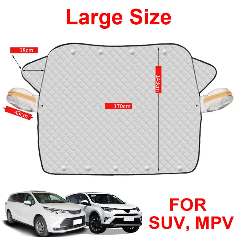 Car Windshield Snow and Sun Cover - Wholesalus