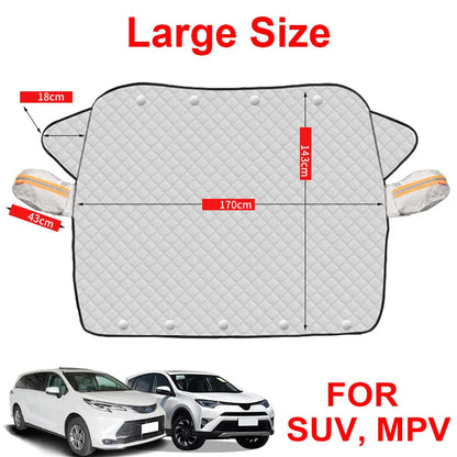 Car Windshield Snow and Sun Cover - Wholesalus