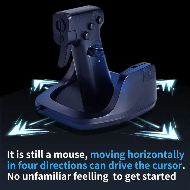 Ergonomic Gun Style Gaming Mouse - Wholesalus