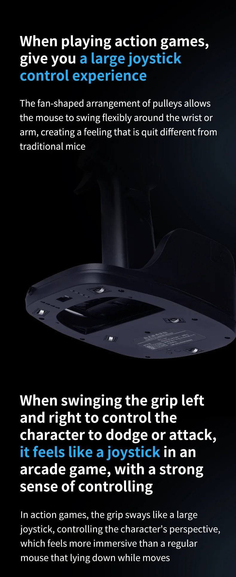 Ergonomic Gun Style Gaming Mouse - Wholesalus