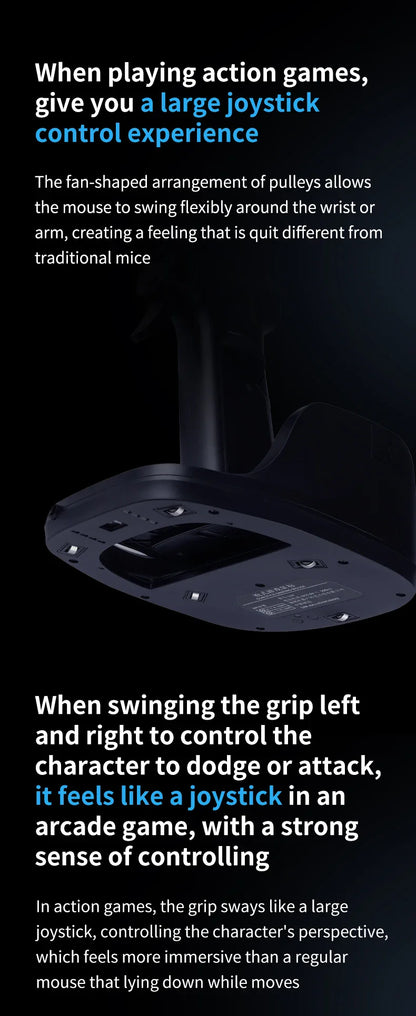 Ergonomic Gun Style Gaming Mouse - Wholesalus