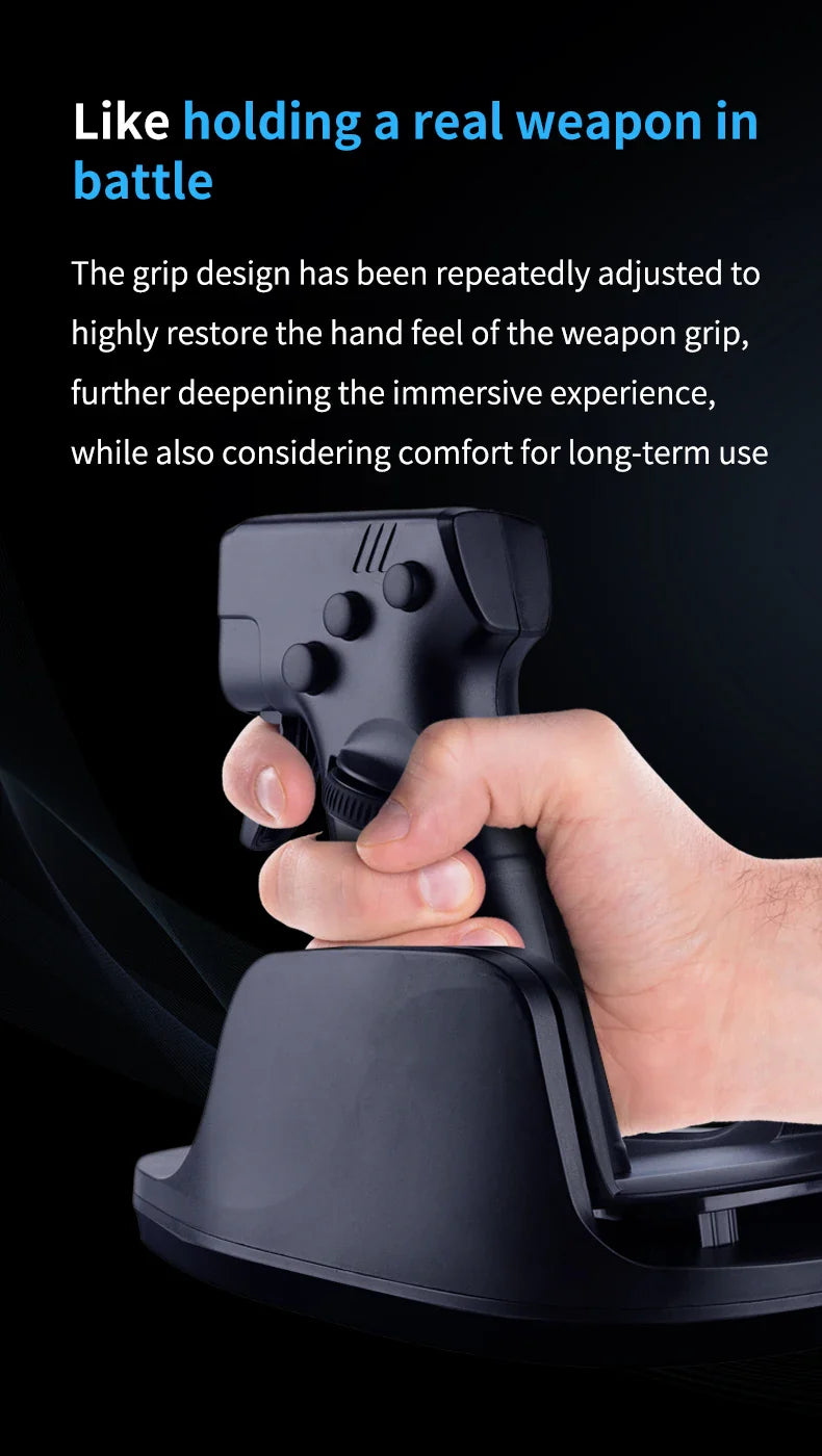 Ergonomic Gun Style Gaming Mouse - Wholesalus