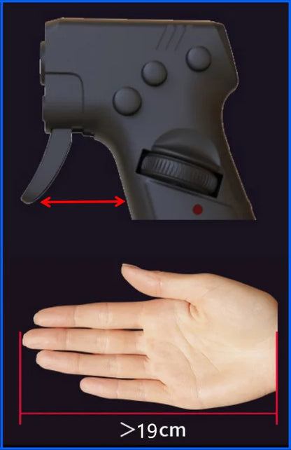 Ergonomic Gun Style Gaming Mouse - Wholesalus