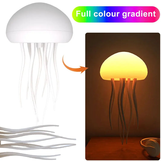Voice Control Jellyfish LED Night Lamp - Wholesalus
