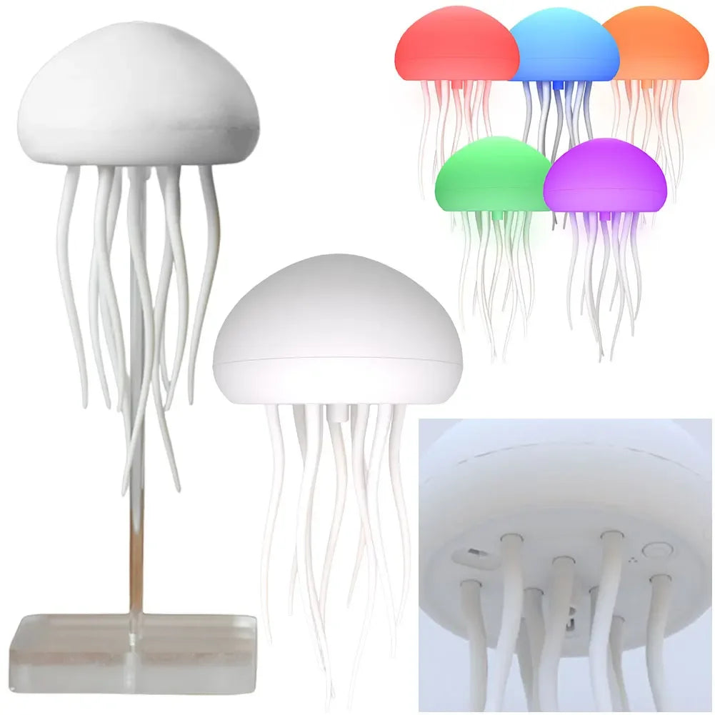 Voice Control Jellyfish LED Night Lamp - Wholesalus