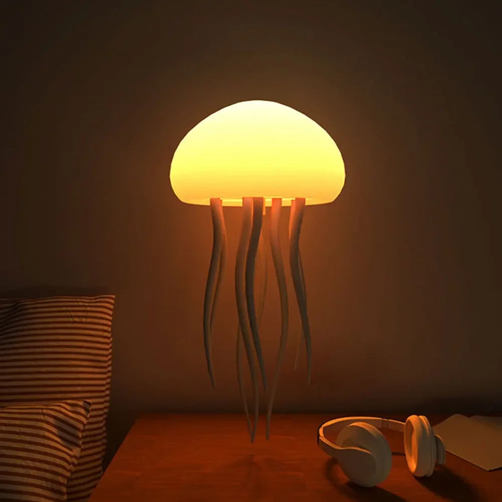 Voice Control Jellyfish LED Night Lamp - Wholesalus