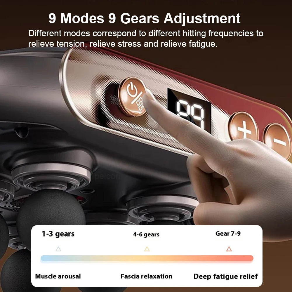 Multi-Functional Full-Body Massager Gun - Wholesalus