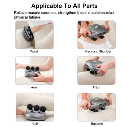Multi-Functional Full-Body Massager Gun - Wholesalus