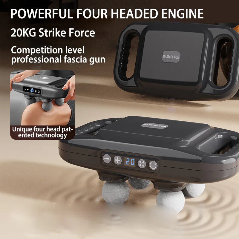 Multi-Functional Full-Body Massager Gun - Wholesalus