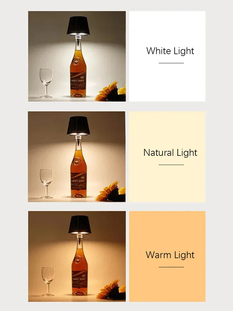 Touch Wireless Bottle Lamp - Wholesalus