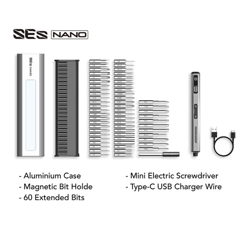 Electric  60 in 1 Precision Screwdriver Kit - Wholesalus