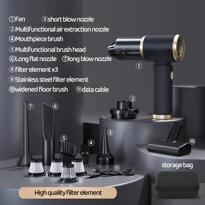 Handheld Suction and Blow Vacuum Cleaner - Wholesalus