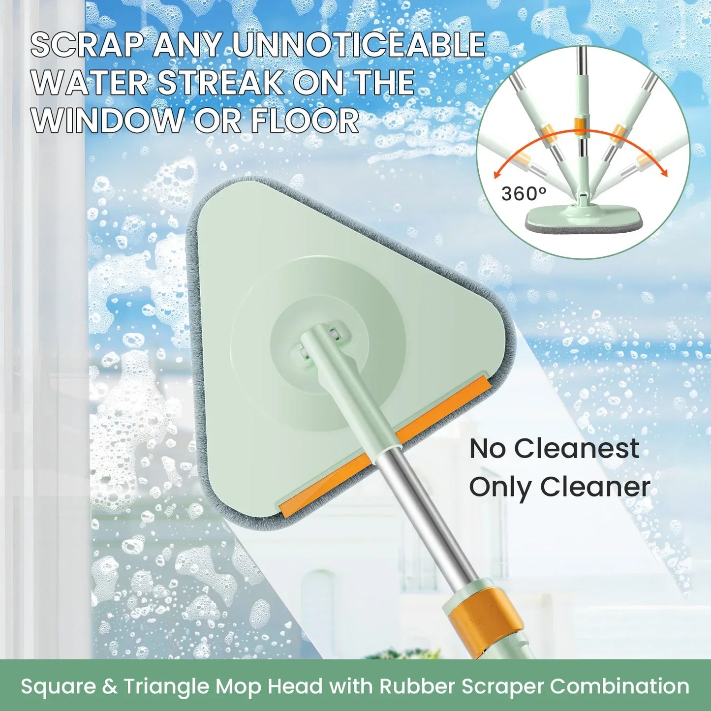Hands-free Rotating Squeeze Mop With Bucket - Wholesalus