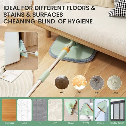 Hands-free Rotating Squeeze Mop With Bucket - Wholesalus