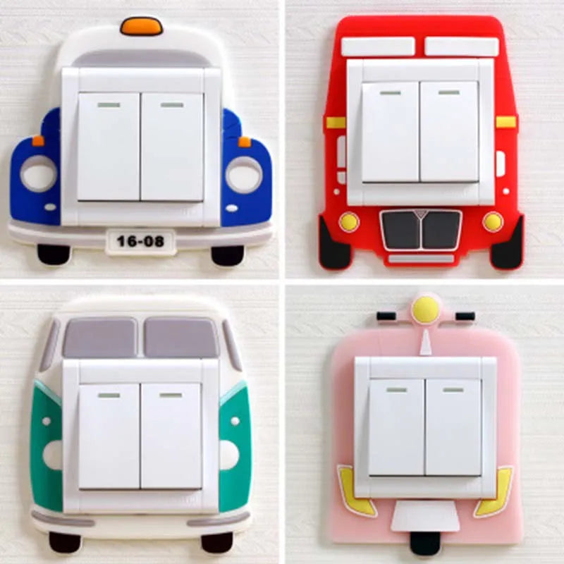 Luminous Silicone Socket Stickers - Wholesalus