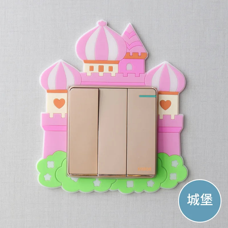 Luminous Silicone Socket Stickers - Wholesalus