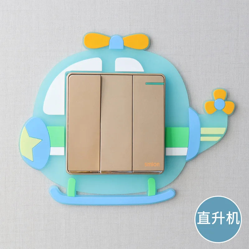 Luminous Silicone Socket Stickers - Wholesalus