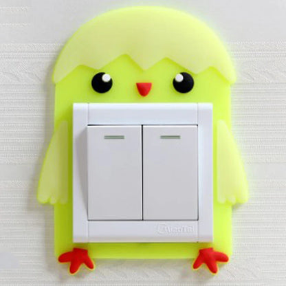 Luminous Silicone Socket Stickers - Wholesalus
