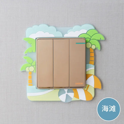 Luminous Silicone Socket Stickers - Wholesalus