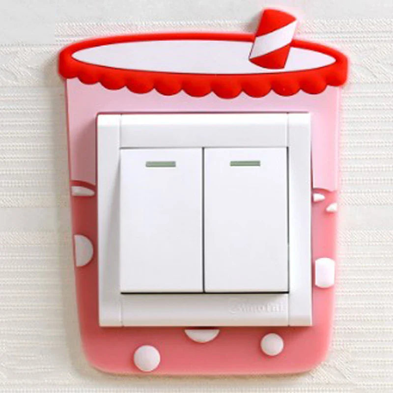 Luminous Silicone Socket Stickers - Wholesalus
