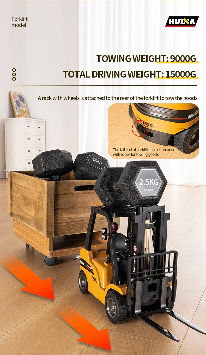 Remote Control Forklift Toy - Wholesalus