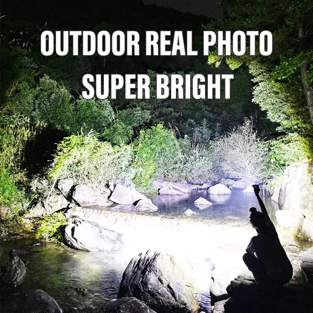 Multifunctional Powerful Super Bright Flashlight - Wholesalus