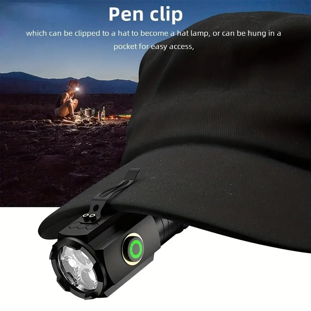 Multifunctional Powerful Super Bright Flashlight - Wholesalus