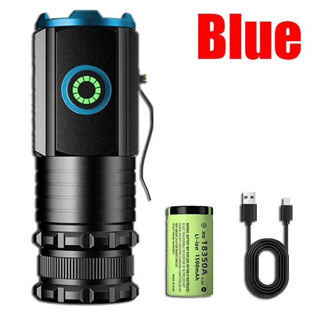 Multifunctional Powerful Super Bright Flashlight - Wholesalus