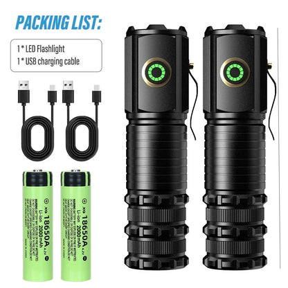 Multifunctional Powerful Super Bright Flashlight - Wholesalus