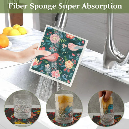 Reusable Kitchen Cleaning Clothes - Wholesalus