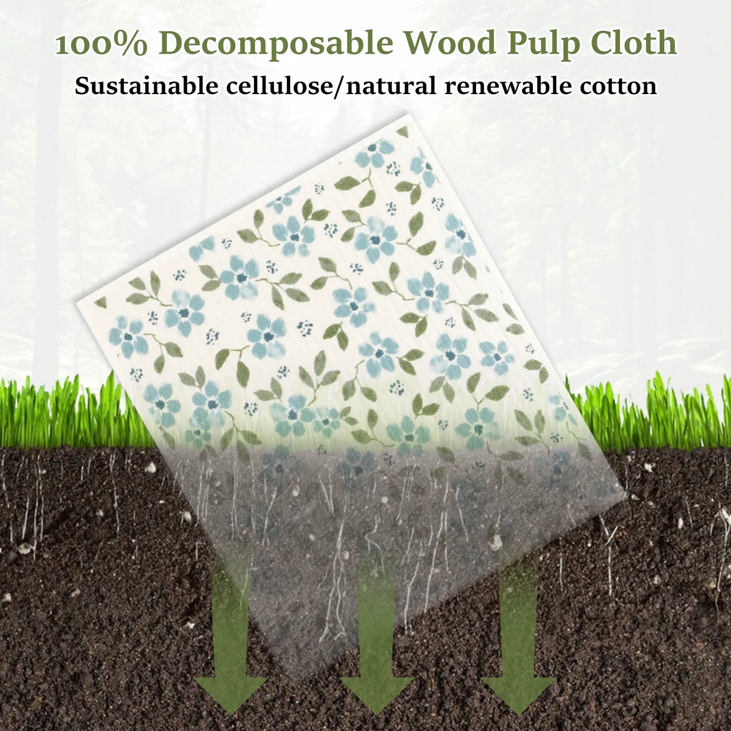 Reusable Kitchen Cleaning Clothes - Wholesalus