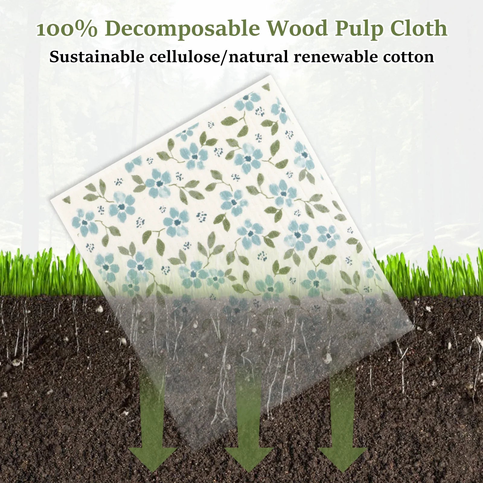 Reusable Kitchen Cleaning Clothes - Wholesalus