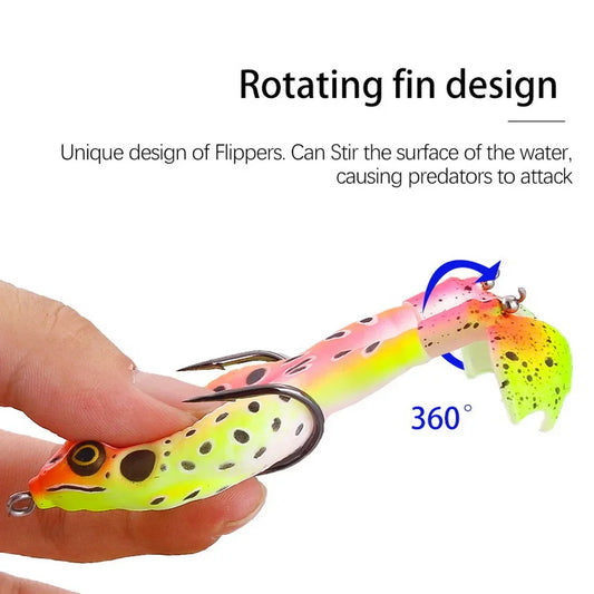 Frog Propeller Legs Fishing Lure - Wholesalus