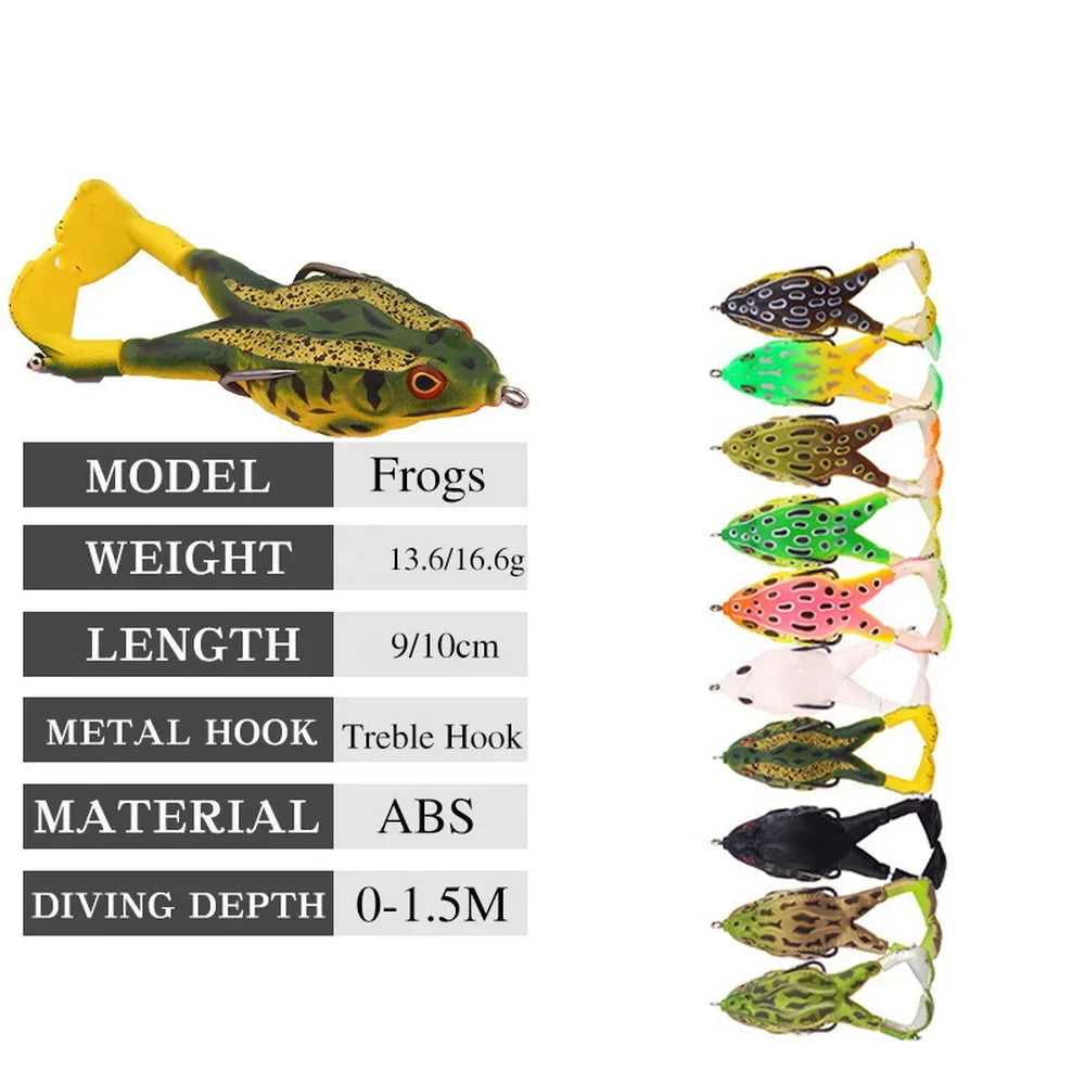 Frog Propeller Legs Fishing Lure - Wholesalus