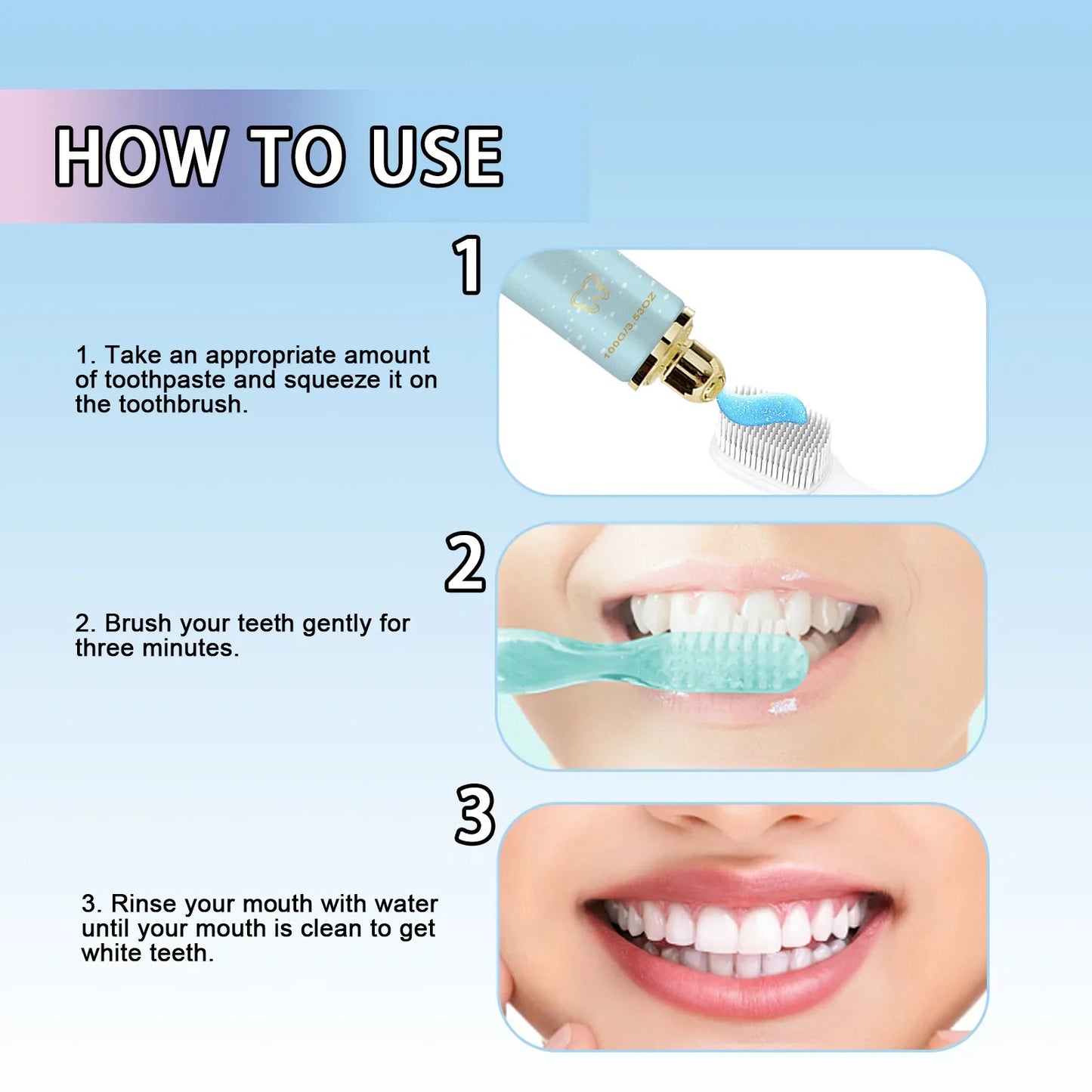 Herbal Stain Removal Whitening Toothpaste - Wholesalus