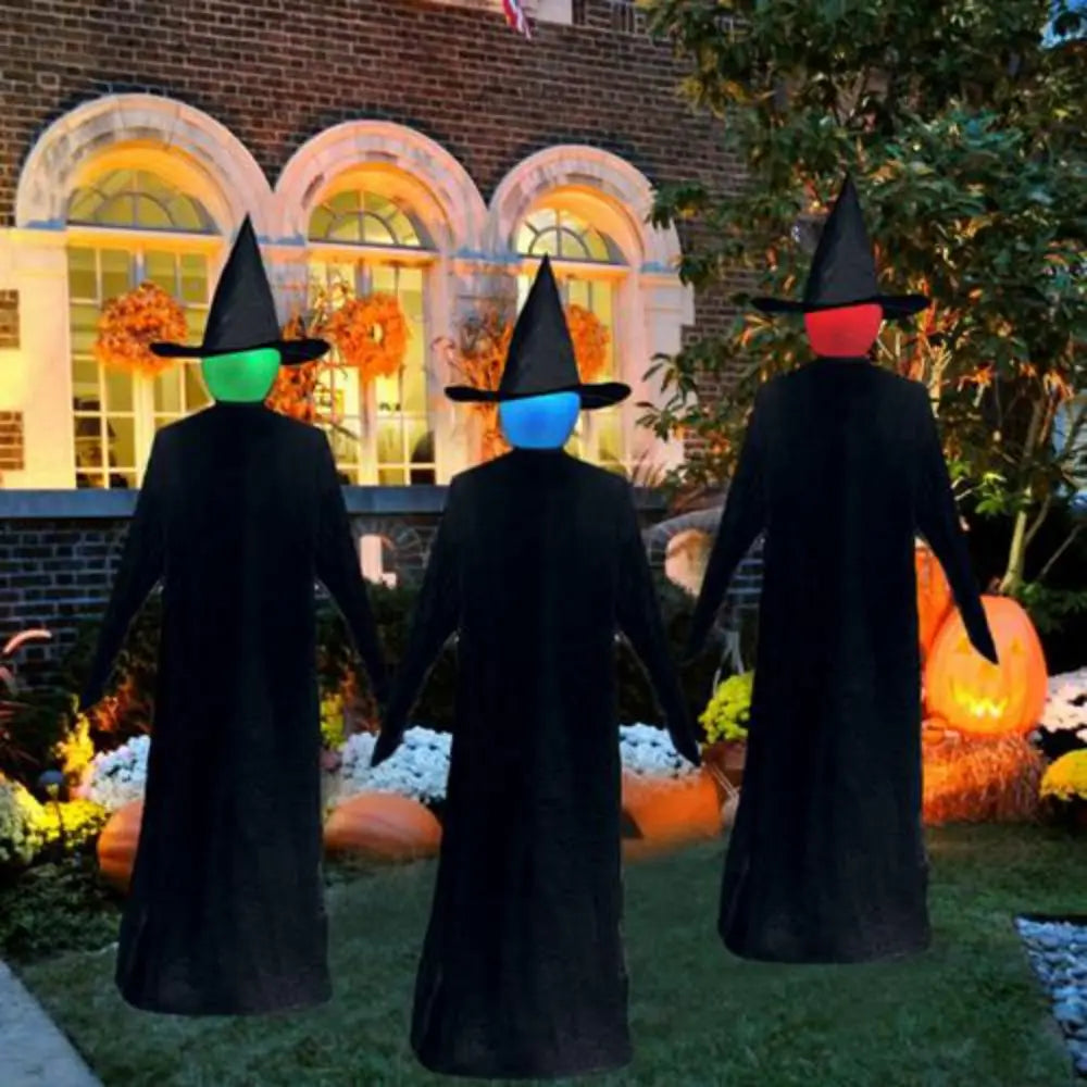 Light-Up Screaming Witches Stakes - Wholesalus