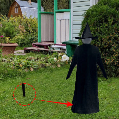 Light-Up Screaming Witches Stakes - Wholesalus
