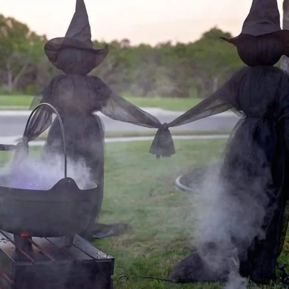 Light-Up Screaming Witches Stakes - Wholesalus