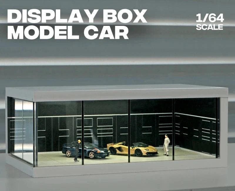 Miniature Car Garage Display - 1 Storey - Wholesalus