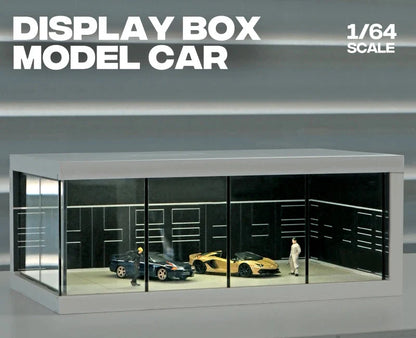 Miniature Car Garage Display - 1 Storey - Wholesalus