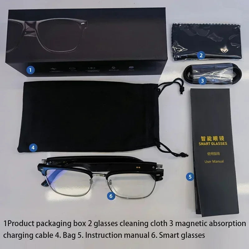 Multifunctional Smart Music Sunglasses - Wholesalus