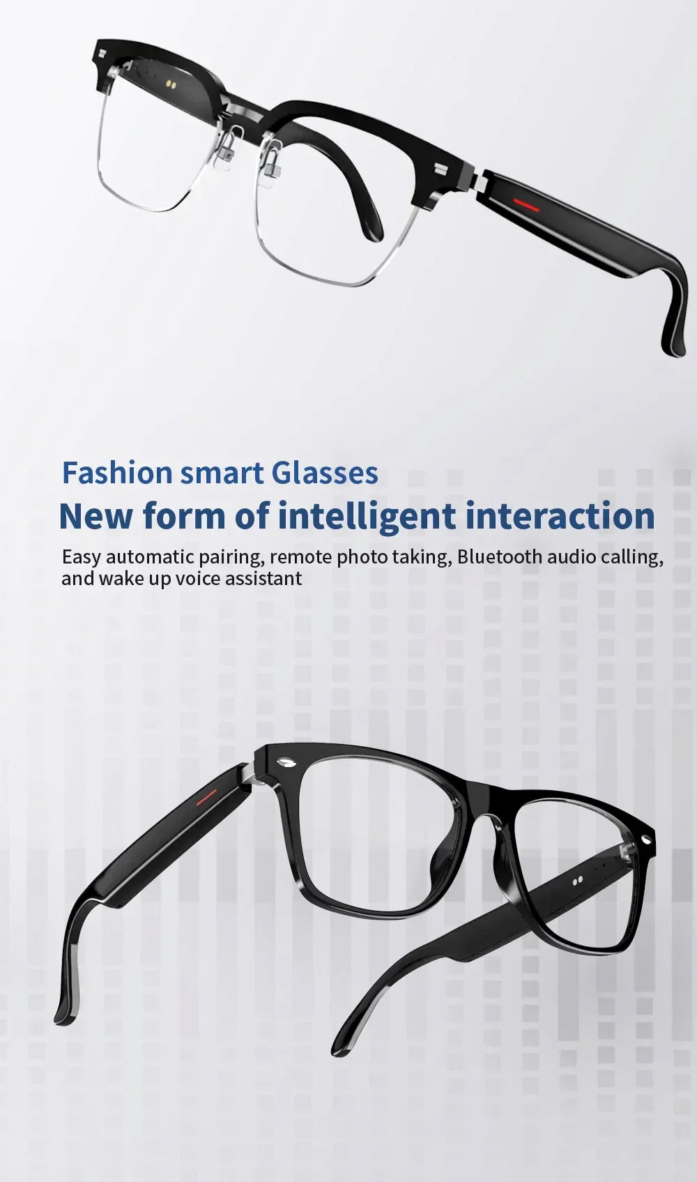 Multifunctional Smart Music Sunglasses - Wholesalus