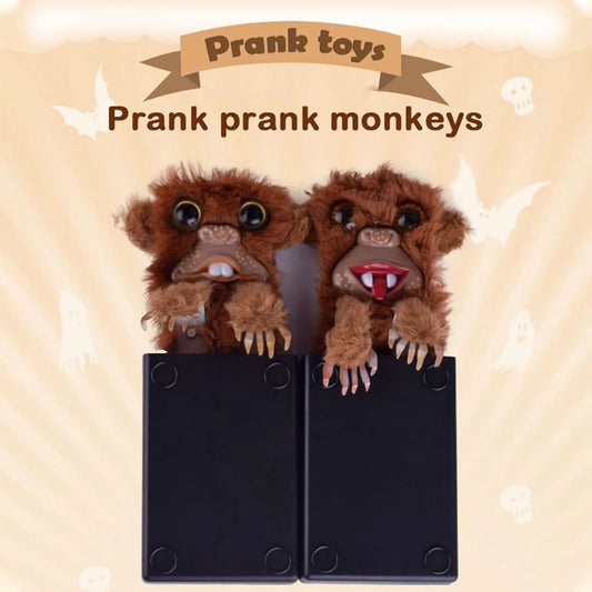 Pop-Up Prank Monkey Toy - Wholesalus